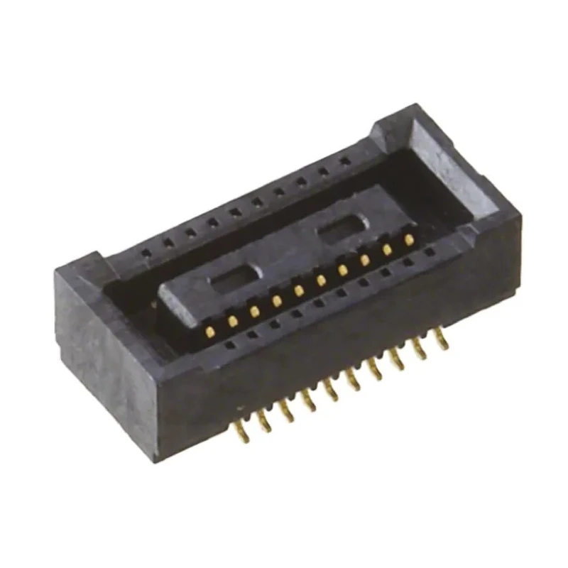 Hirose PCB Socket 20-Contact, 2 Row, 0.4 mm Pitch, Surface Mount, Straight, 30V DF40
