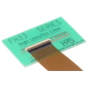 Hirose FH33 1 mm Pitch 4 Way Straight Female FPC Connector, Solder, Surface Mount, 50V AC, 500mA Current FH33