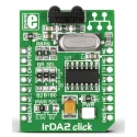 MikroElektronika Communication & Wireless Development Kit MCP2120, TFDU4101 for MikroBus with UART GPIO Interface MIKROE-1195
