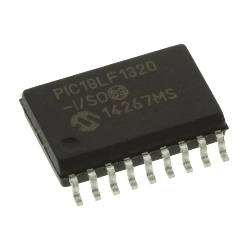 Microchip 8-Bit PIC18F Microcontroller 40 MHz, 8 kB Flash, 256 B RAM, 18-Pin SOIC PIC18LF1320-I/SO