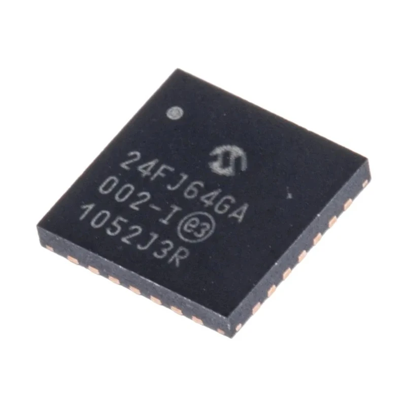 Microchip 16 bit PIC Microcontroller PIC24FJ64GA002-I/ML, 32 MHz, 64kB FLASH, 28-Pin QFN