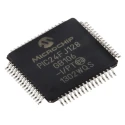 Microchip 16-bit PIC24FJ Microcontroller 32 MHz 128kB FLASH 64-Pin TQFP PIC24FJ128GB106-I/PT