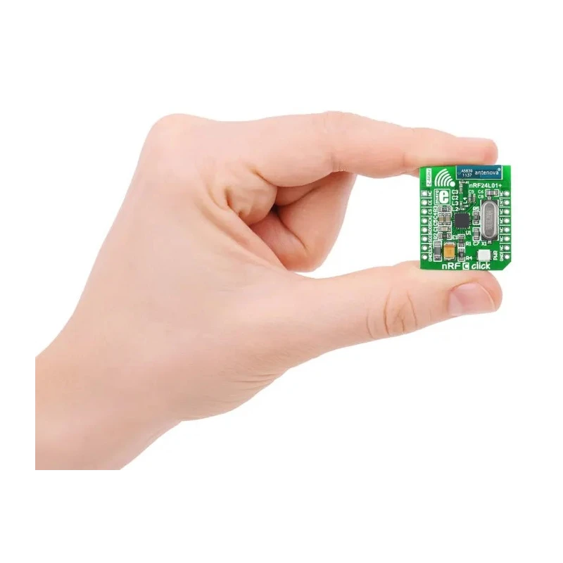 MikroElektronika Communication & Wireless Development Tool nRF C Click nRF24L01P RF Transceiver MikroBus Click MIKROE-1304