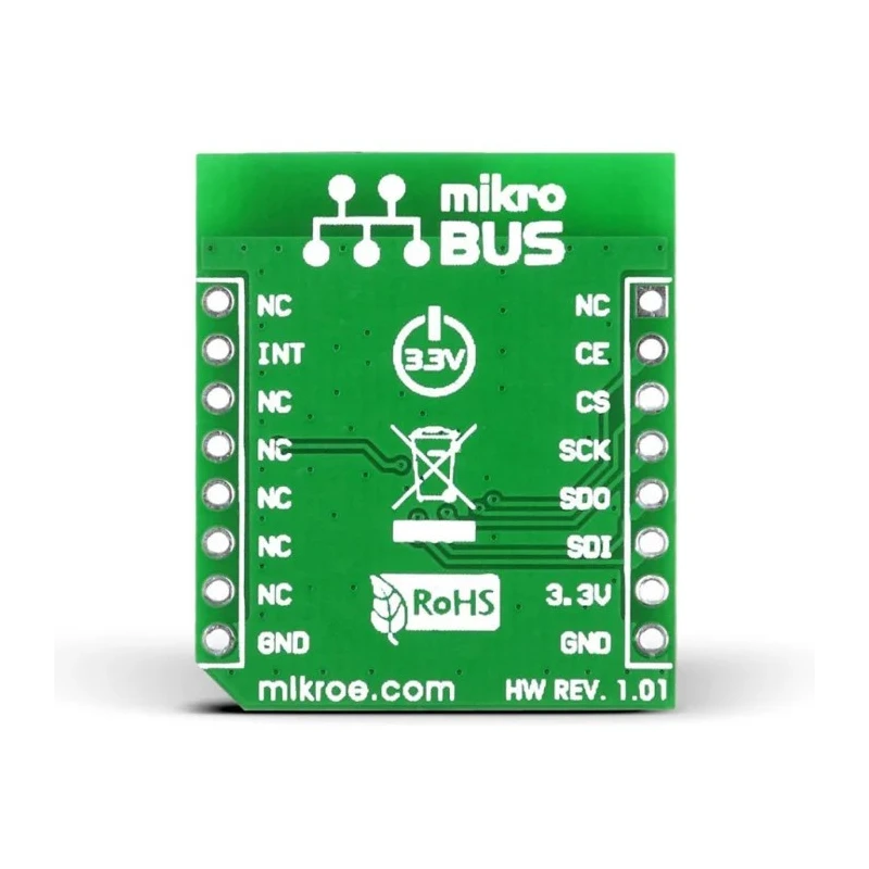 MikroElektronika Communication & Wireless Development Tool nRF C Click nRF24L01P RF Transceiver MikroBus Click MIKROE-1304
