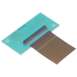 Hirose FH52 0.5 mm Pitch 22 Way Straight Female FPC Connector, Solder FH52