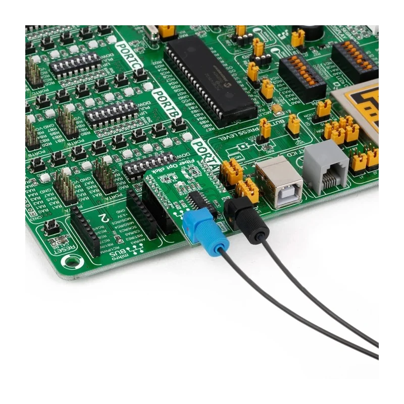 MikroElektronika Communication & Wireless Development Kit for MikroBus with IF-D91 Photodiode and IF-E97 LED MIKROE-1940
