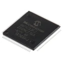 Microchip 16 bit Digital Signal Processor dsPIC33FJ256MC710A-I/PF, 40 MIPS, 256kB FLASH, 100-Pin TQFP