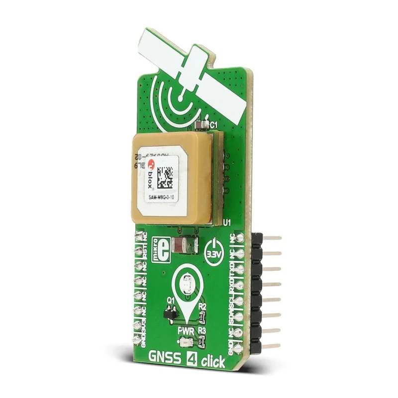 MikroElektronika GNSS 4 Click SAM-M8Q GPS, GLONASS mikroBUS Click Board MIKROE-2045