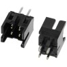 Hirose DF11 Series Straight Through Hole PCB Header, 4 Contacts, 2 mm Pitch, 2 Row, Shrouded DF11