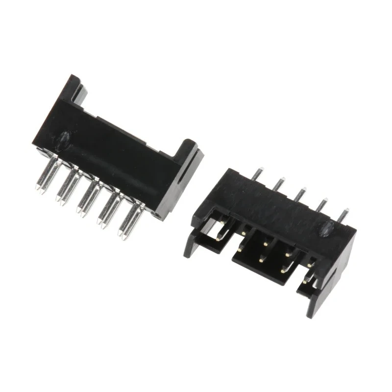 Hirose DF11 Series Straight Through Hole PCB Header 10 Contacts 2 mm Pitch 2 Row Shrouded DF11