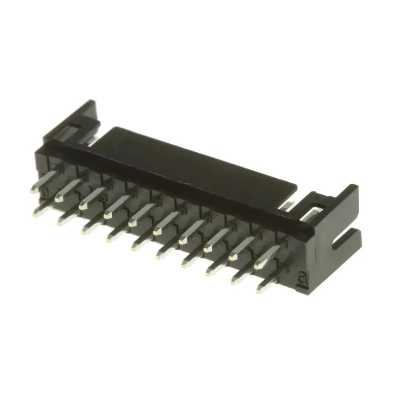 Hirose DF11 Series Straight Through Hole Shrouded PCB Header, 20 Contacts, 2 mm Pitch, 2 Row 