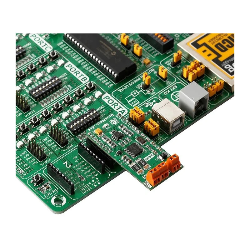 MikroElektronika Brushless Click Motor Controller for TB6575FNG, 7-32 V DC, PWM Sensorless Controller MIKROE-2441