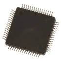Microchip 16 bit dsPIC33F Microcontroller, 40 MIPS, 64kB FLASH, 64-Pin TQFP dsPIC33FJ64MC506A-I/PT
