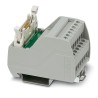 Phoenix Contact 14-Contact Male Interface Module Flat Ribbon Cable Connector DIN Rail 1A 2315023
