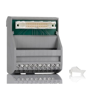 Phoenix Contact VIP-2 Series 20-Contact Male Interface Module Flat Ribbon Cable Connector DIN Rail 1A 2315049