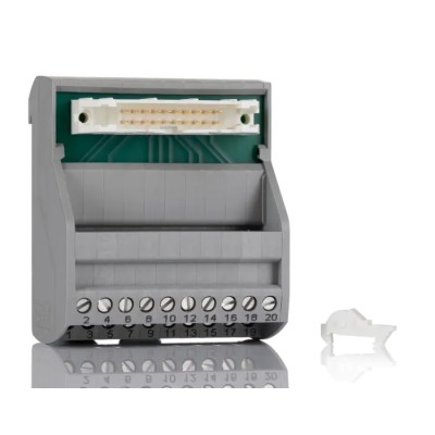 Phoenix Contact VIP-2 Series 20-Contact Male Interface Module Flat Ribbon Cable Connector DIN Rail 1A 2315049
