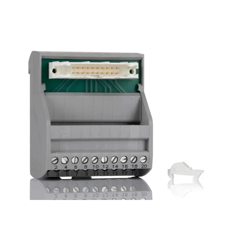 Phoenix Contact VIP-2 Series 20-Contact Male Interface Module Flat Ribbon Cable Connector DIN Rail 1A 2315049