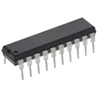 Microchip 8 bit PIC Microcontroller, PIC18F Series, 64 MHz, 8 kB Flash, 256 B RAM, 20-Pin PDIP PIC18F13K22-I/P