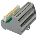 Phoenix Contact VIP-3/SC/ Series 40-Contact Male Interface Module Flat Ribbon Cable Connector DIN Rail Mount 60V DC 1A FLK40