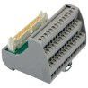 Phoenix Contact VIP-3/SC/ Series 40-Contact Male Interface Module Flat Ribbon Cable Connector DIN Rail Mount 60V DC 1A FLK40