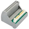 Phoenix Contact VIP-3/SC/ Series 40-Contact Male Interface Module Flat Ribbon Cable Connector DIN Rail Mount 60V DC 1A FLK40