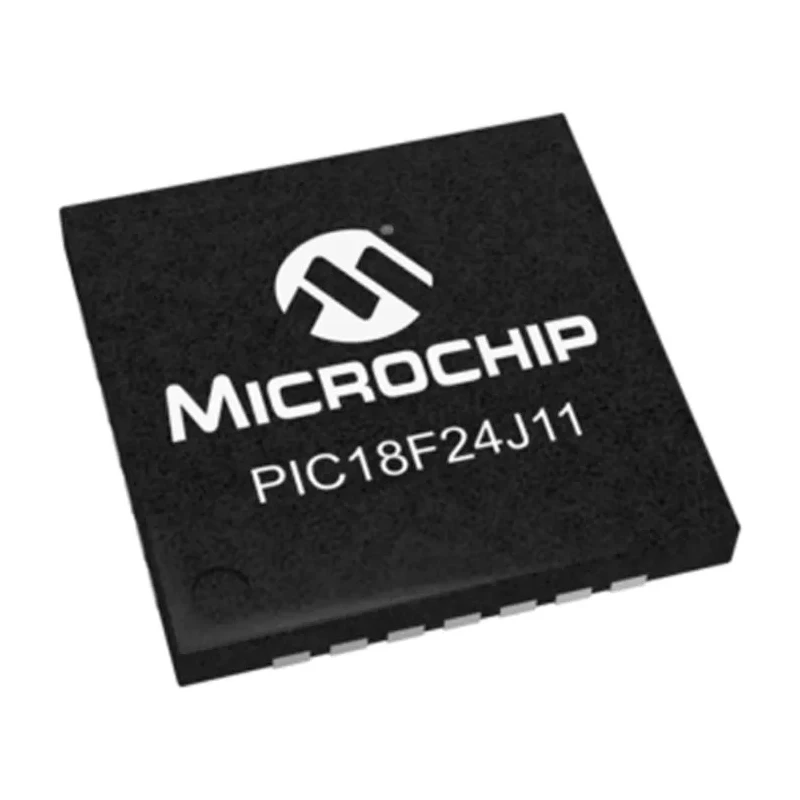Microchip 8 bit PIC PIC18F Microcontroller, 16kB FLASH, 48 MHz, 28-Pin QFN PIC18F24J11-I/ML