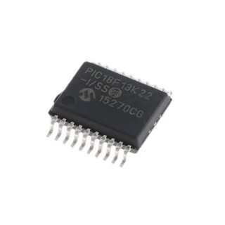 Microchip PIC18F13K22-I/SS 8-bit PIC18F Microcontroller 64 MHz 8 kB Flash 256 B RAM 20-Pin SSOP