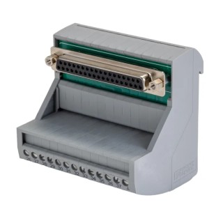 Phoenix Contact Interface Module VIP-3/SC/D37SUB/F, 37-Contact Female D-Sub Connector, DIN Rail, 25V AC, 2A D37SUB