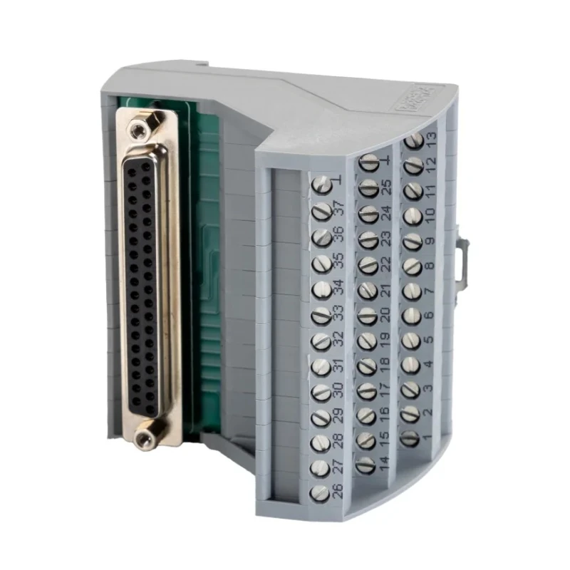 Phoenix Contact Interface Module VIP-3/SC/D37SUB/F, 37-Contact Female D-Sub Connector, DIN Rail, 25V AC, 2A D37SUB