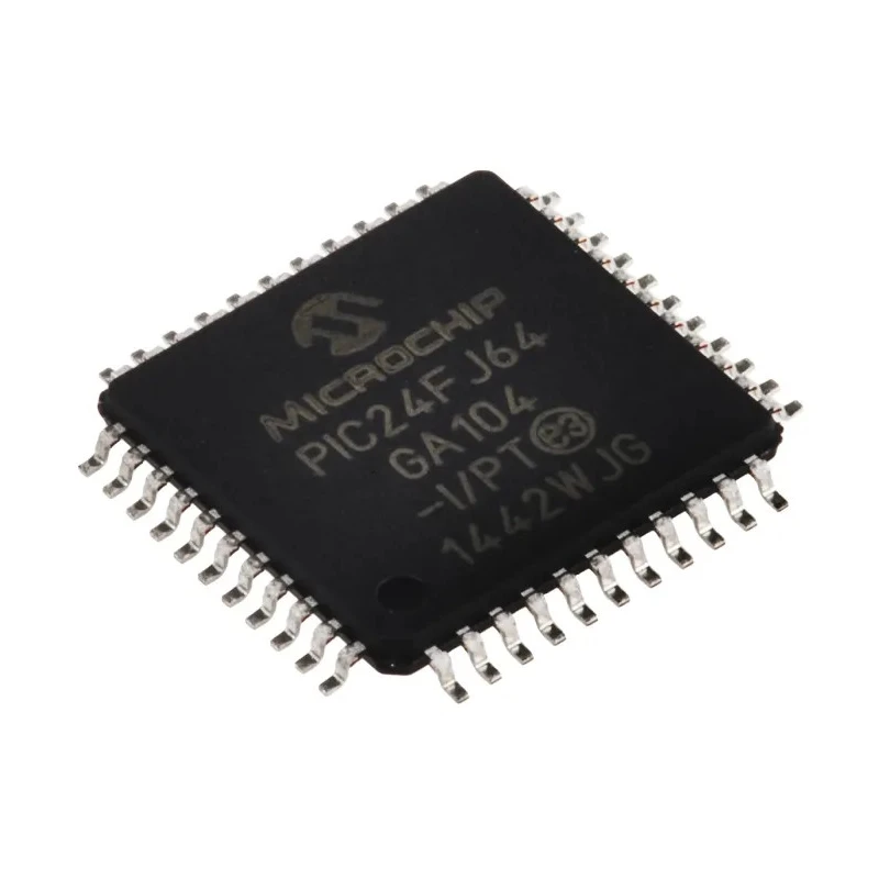 Microchip PIC24FJ64GA104-I/PT 16 bit PIC24FJ Microcontroller 32 MHz 64kB FLASH 44-Pin TQFP