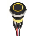 APEM AV Series Illuminated Push Button Switch Panel Mount SPST IP67 AV9512F1020870K