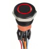APEM Illuminated Panel Push Button Switch SPST IP67 30V Illumination Voltage Maximum Operating Temperature 85°C