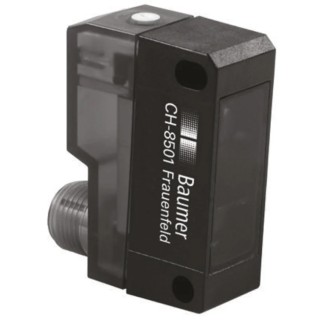 Baumer Diffuse Photoelectric Sensor Block Sensor 20 mm to 350 mm Detection Range PNP Output IP67 FHDK 14P5101/S14