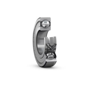 SKF Single Row Deep Groove Ball Bearing 25 mm ID, 47 mm OD, 12 mm Width, Shielded, C3 Clearance, Steel Material 6005-2Z/C3