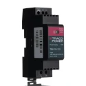 TRACOPOWER Switched Mode DIN Rail Power Supply 264V AC Input 16V DC, 1.25A Output, 15W TBL 015-112