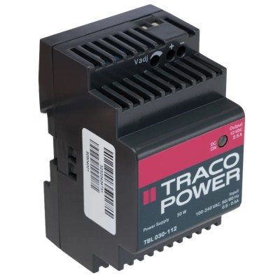 PULS TBL Series Switched Mode DIN Rail Power Supply 30W 85-264V AC Input 16V DC Output 2.5A Efficiency 81% TBL 030-112