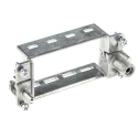HARTING Hinged Frame Han-Modular Series Thread Size M3 Stainless Steel For Use With Han Modular 4 Module A-D 09140160371