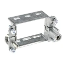 HARTING Hinged Frame, Han-Modular Series, Size 10B, Top Cable Entry, Stainless Steel, For Use With Han Modular 3 09140100361