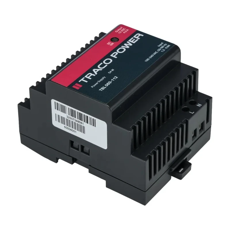 TRACOPOWER TBL Switched Mode DIN Rail Power Supply 264V AC Input 16V DC, 4.5A Output, 54W TBL 060-112