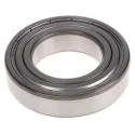 SKF 1 Row Deep Groove Ball Bearing 30 mm ID, 55 mm OD, 13 mm Width, Shielded, C3 Clearance 6006-2Z/C3