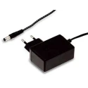 MEAN WELL AC/DC Adapter Type C Plug 264V AC Input 12V DC Output 1A SGA12E12-P1J