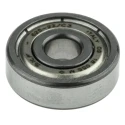 SKF Single Row Deep Groove Ball Bearing, Shielded, Sheet Metal Cage, Steel Balls, 5 mm ID 16 mm OD 5 mm Width 625-2Z/C3