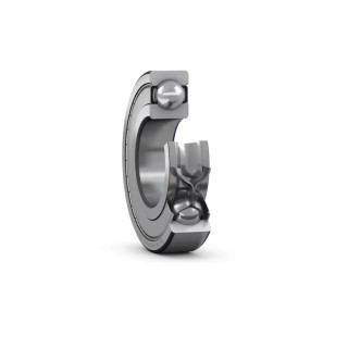 SKF Single Row Deep Groove Ball Bearing 15 mm ID 42 mm OD Shielded Steel Cage C3 Clearance 19000 rpm 5.4kN Static 6302-2Z/C3