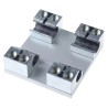 Igus Linear Guide Carriage with Hardened and Anodised Aluminium Rails, Zinc Die Cast Blocks, Static Load Rating WW-16-60-10