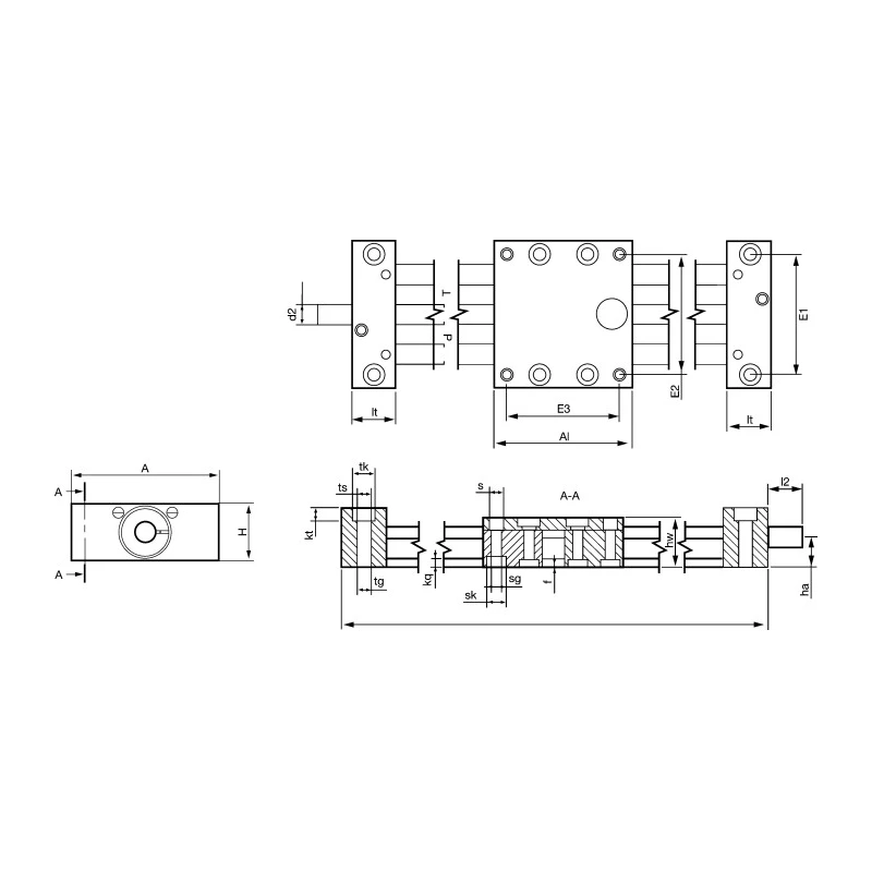 Igus Linear Guide Rail with Die Cast Zinc Rail Material, Rail Length 250mm, Rail Width 74mm, Carriage Width SLW-1040-250
