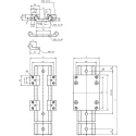 Igus W Series Linear Guide Rail 74 mm Width 600 mm Length WS-20-80-600