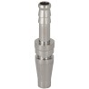RS PRO Steel Pneumatic Quick Connect Coupling Female and Male Thread 8mm Hose Barb Nickel Plated 35 bar 100°C 667-1715