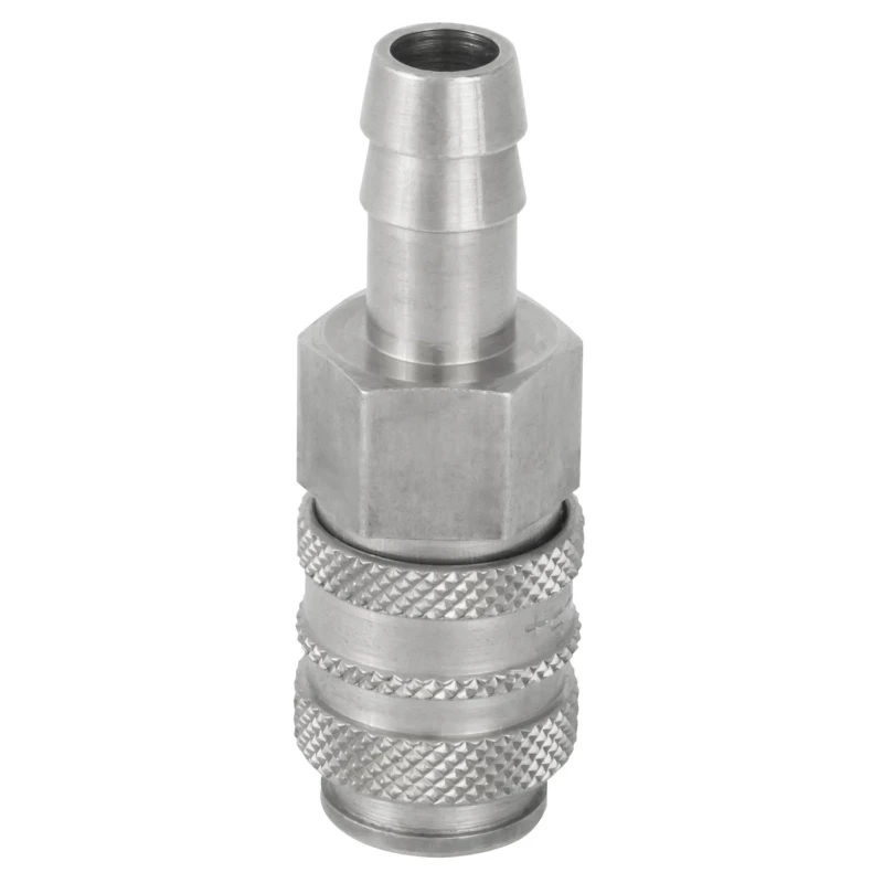 RS PRO Brass Pneumatic Quick Connect Coupling Female Male 4mm Single Shut Off Valve 667-1813