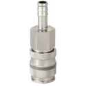 CEJN Brass Steel Pneumatic Quick Connect Coupling Female Male 8mm Single Shut Off Series 23 667-1891
