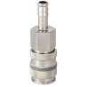 CEJN Brass Steel Pneumatic Quick Connect Coupling Female Male 8mm Single Shut Off Series 23 667-1891